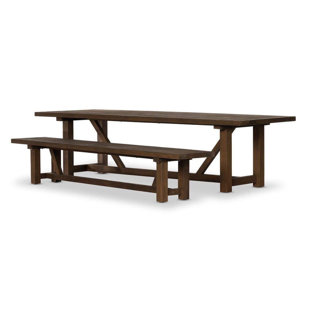 Conrad Outdoor Dining Table - Stained Heritage Brown