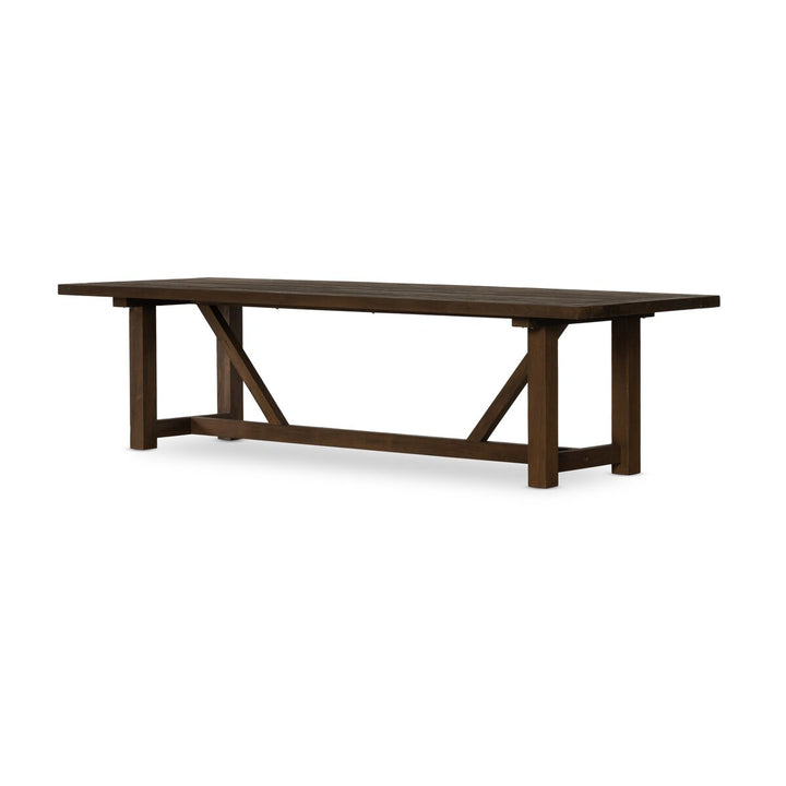 Conrad Outdoor Dining Table - Stained Heritage Brown