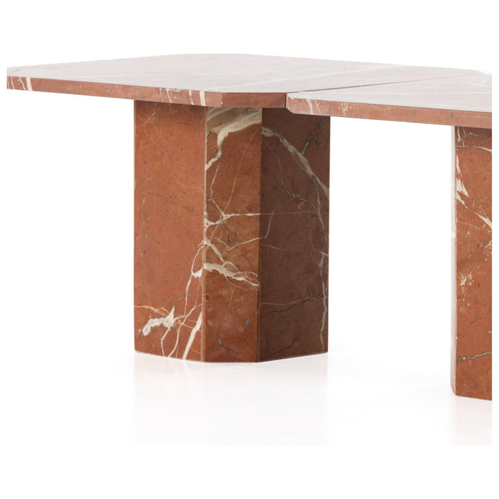 Everett Coffee Table-Small Tables - Rusty Marble