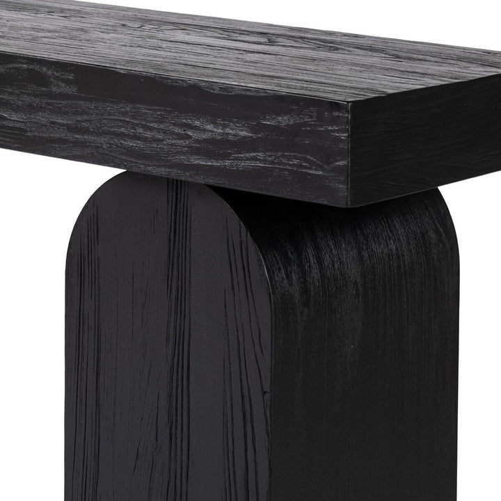 Silvan Console Table - Black Elm