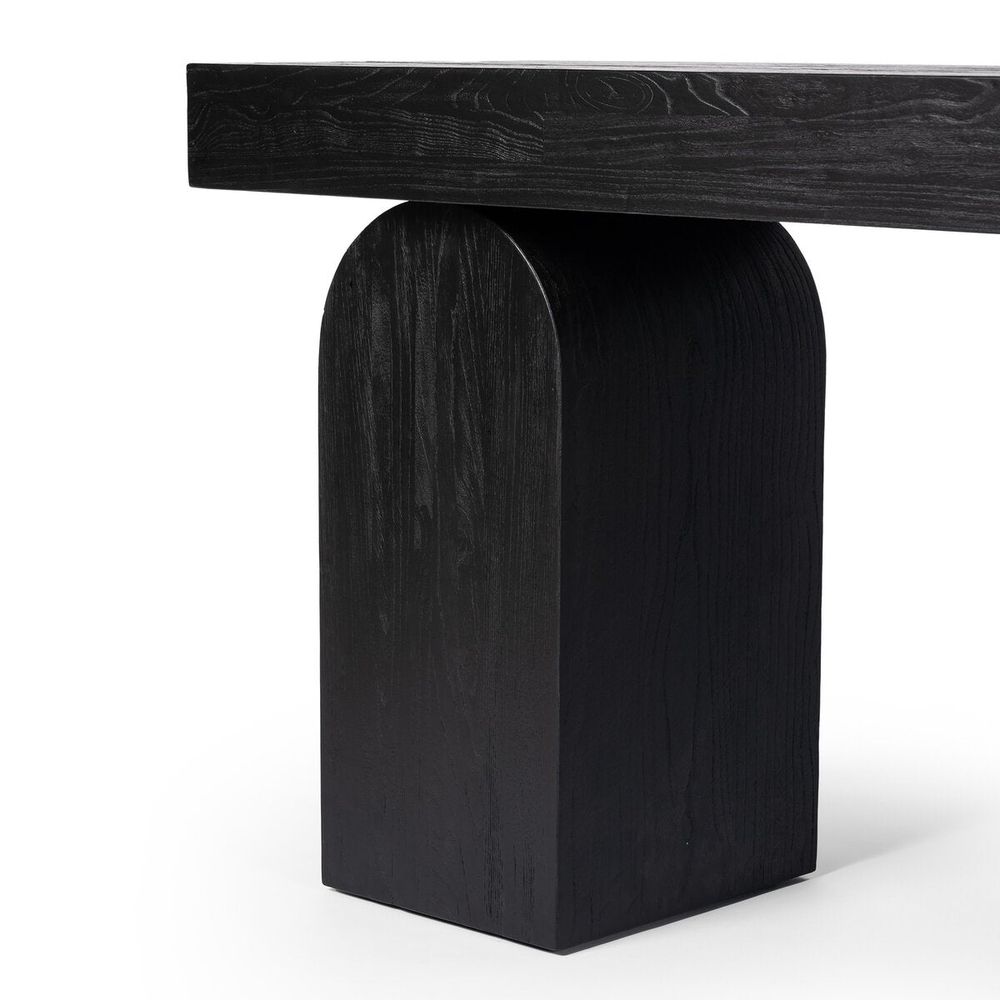 Silvan Console Table - Black Elm