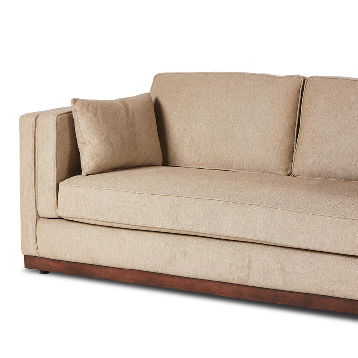 Emmett Sofa - Quenton Pebble - 87 in