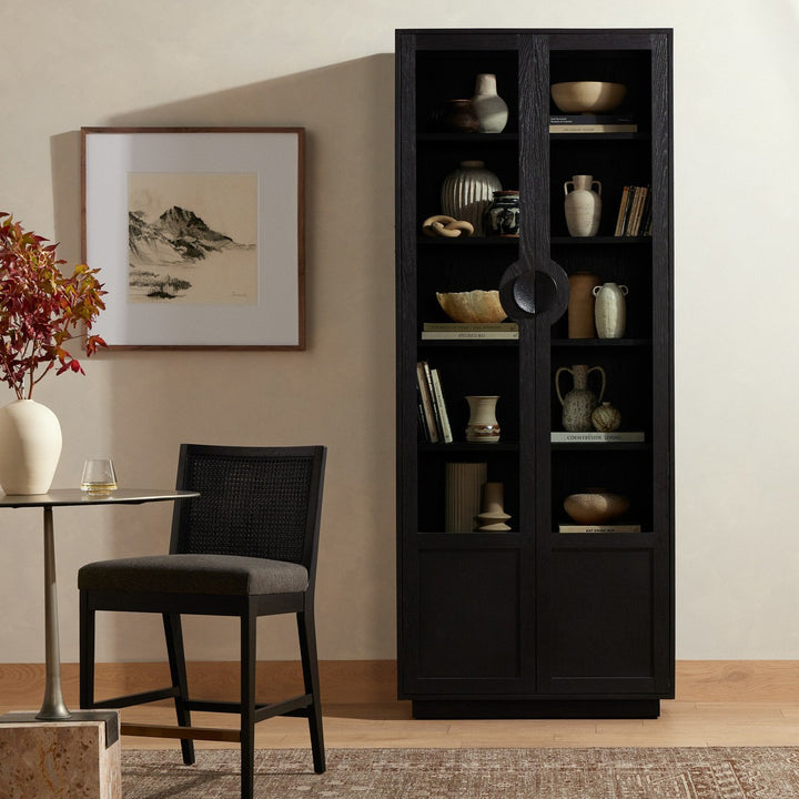 Corinne Cabinet - Brushed Ebony Oak