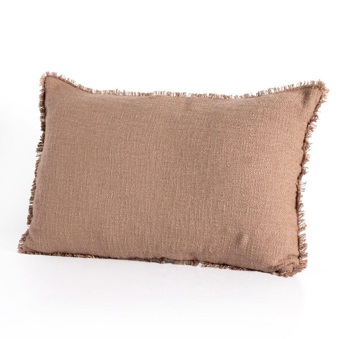 Sharp Outdoor Pillow - Textured Taupe - 16"X24" - Cover Only