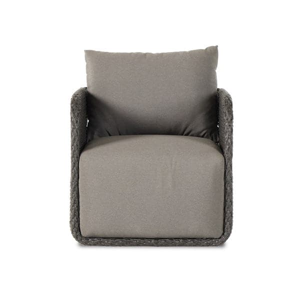 Geneva Outdoor Swivel Chair-Four Hands-FH-233645-008-Outdoor Lounge Chairs-3-France and Son