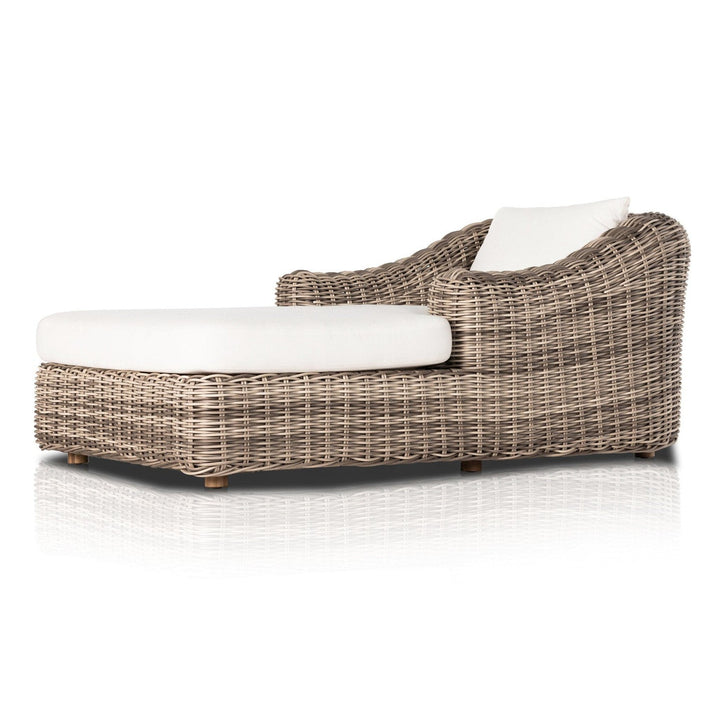 Sorrento Outdoor Chaise Lounge - Venao Ivory