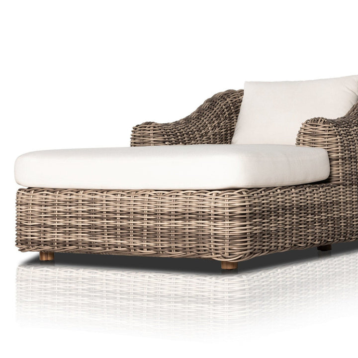 Sorrento Outdoor Chaise Lounge - Venao Ivory