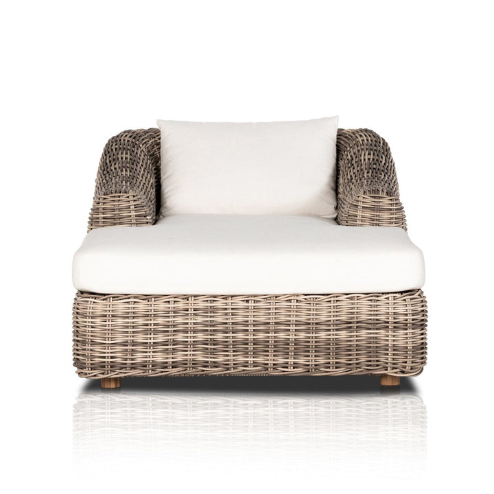 Sorrento Outdoor Chaise Lounge - Venao Ivory