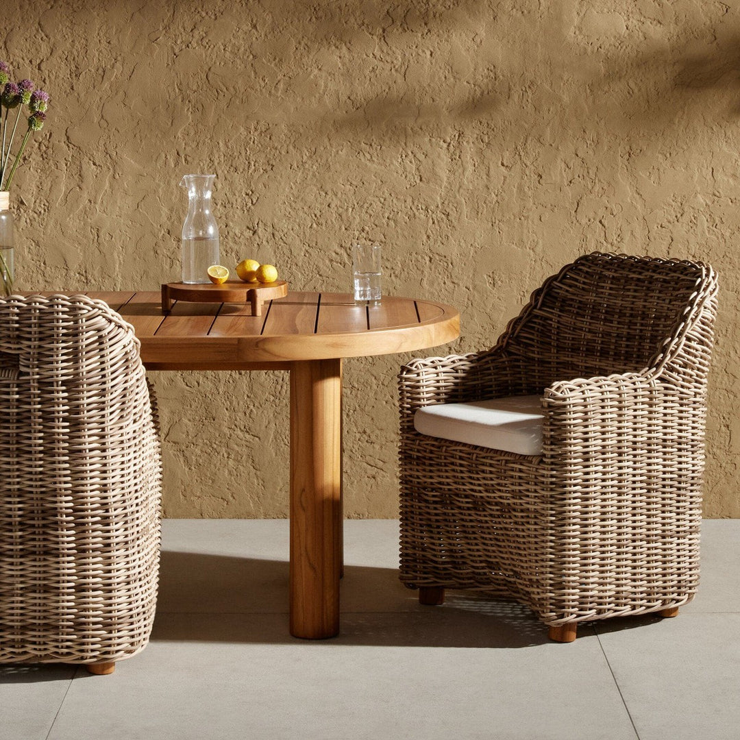 Sorrento Outdoor Dining Armchair - Venao Ivory