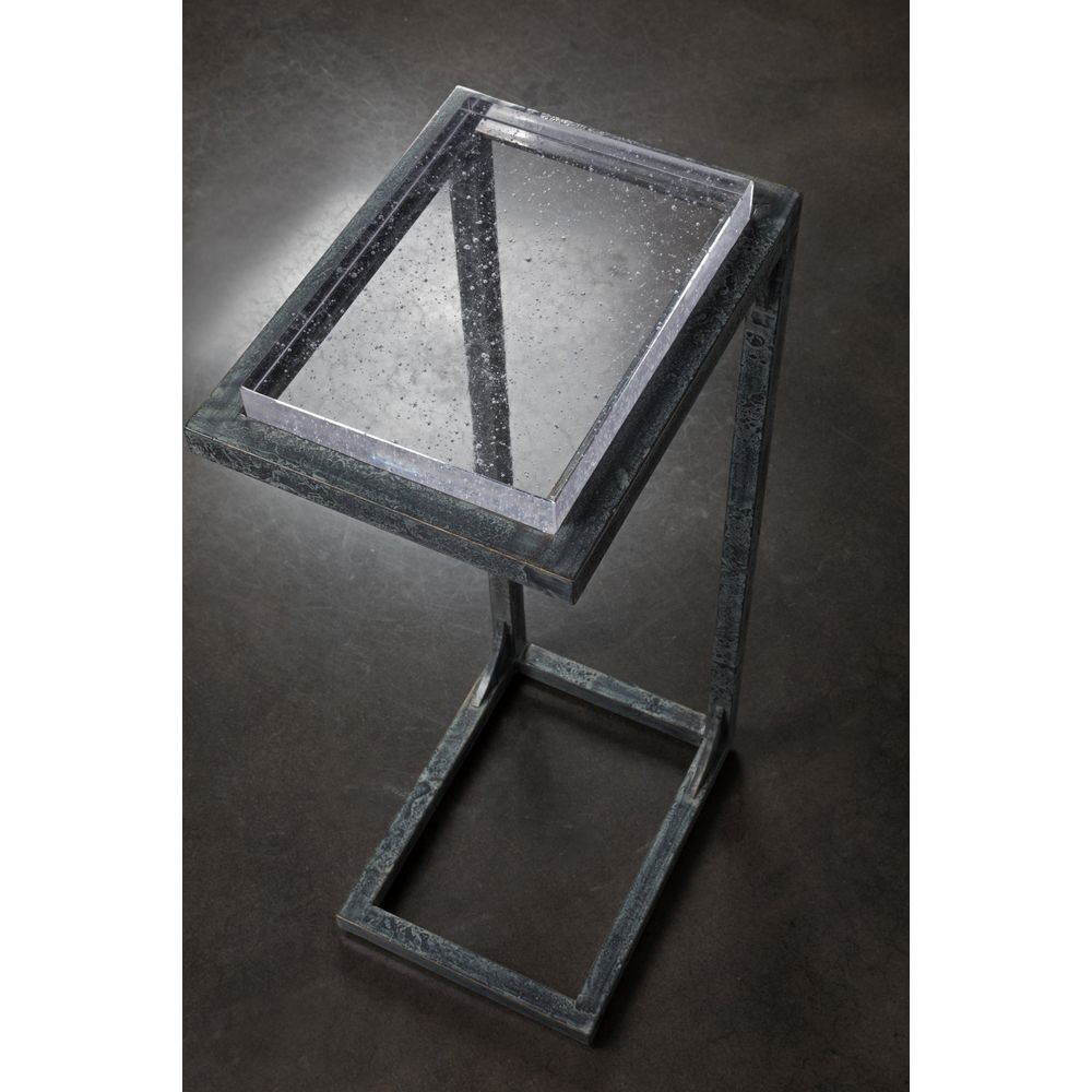 Side Tables Gamma Spot Table - Natural Iron