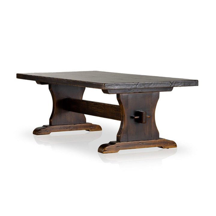 Prescott Coffee Table - Distressed Walnut