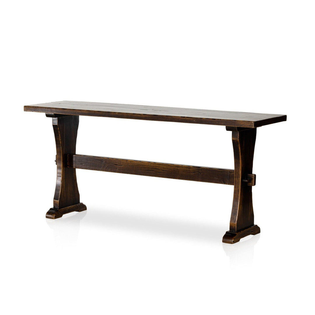 Hawthorne Console Table - Distressed Walnut