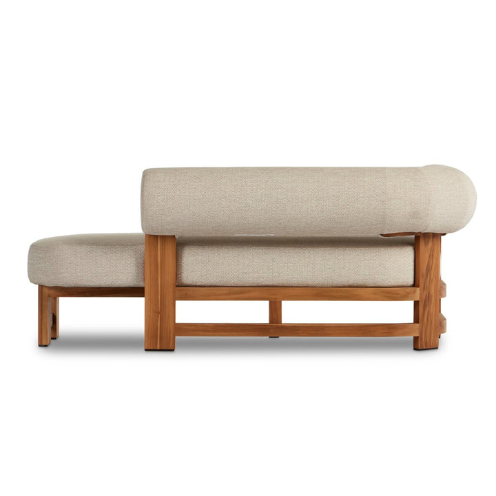 Monaco Outdoor Chaise - Left Arm Facing