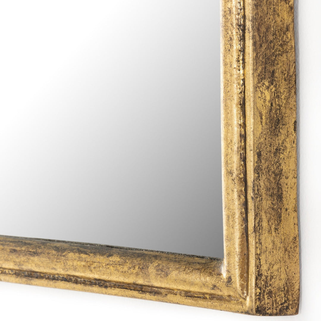 Louvre Mirror - Antiqued Gold Leaf