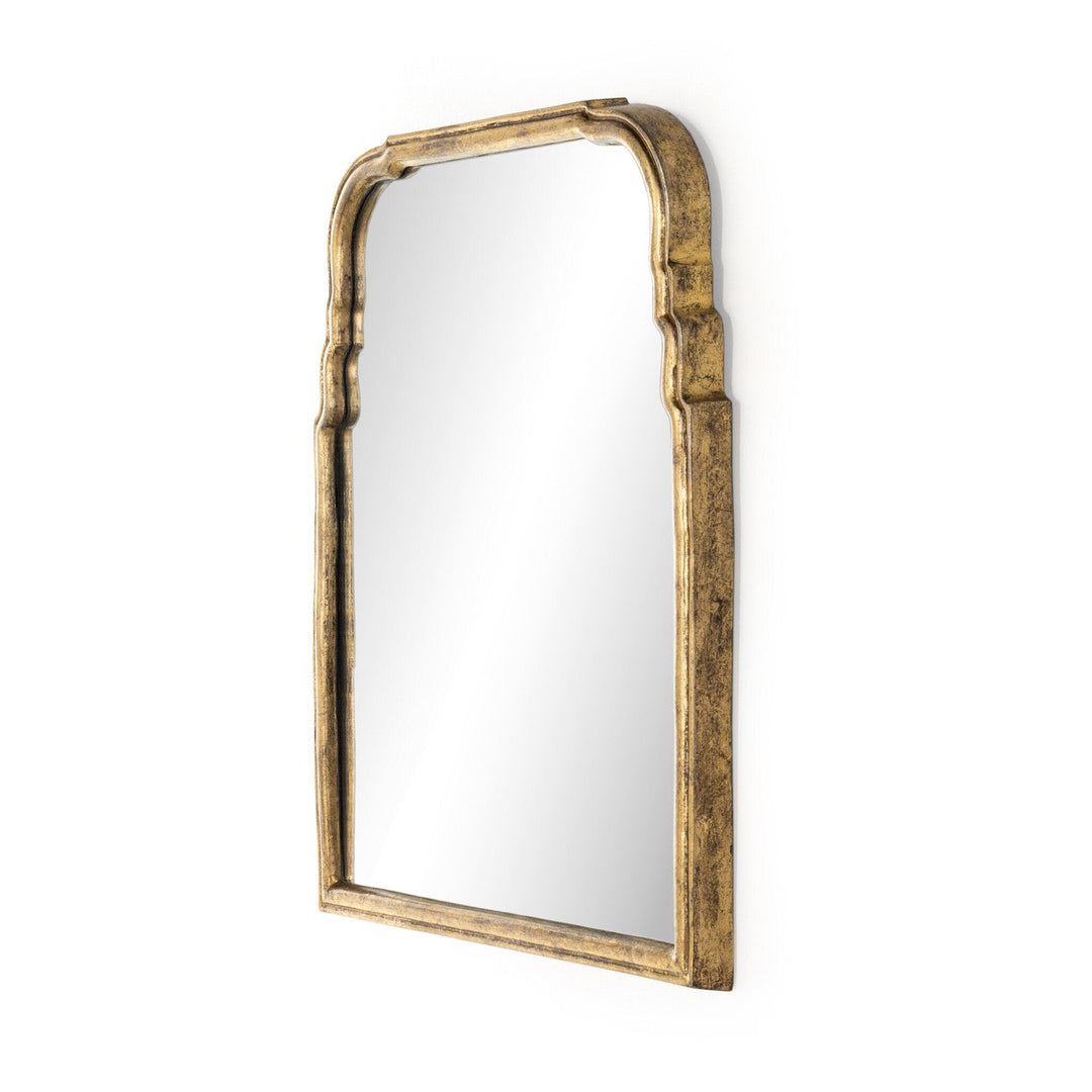 Louvre Mirror - Antiqued Gold Leaf