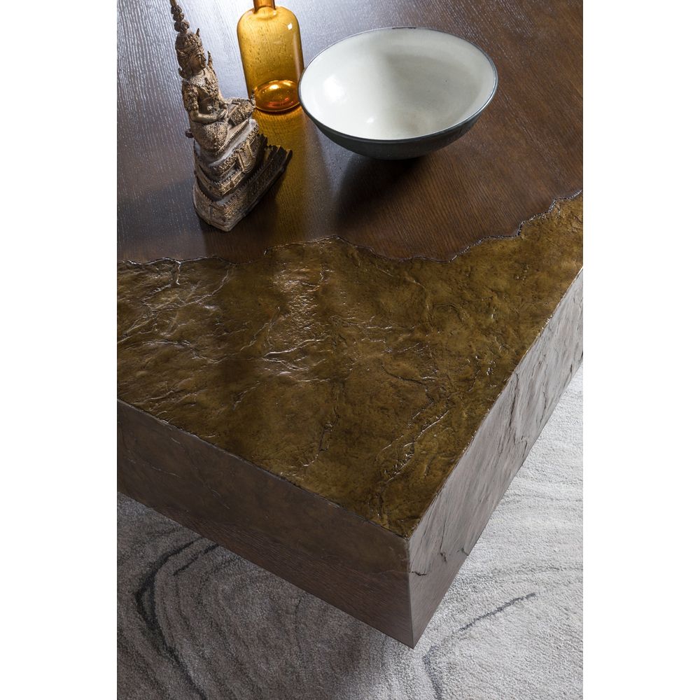 Coffee Tables Contango Square Cocktail Table - Dark Brown