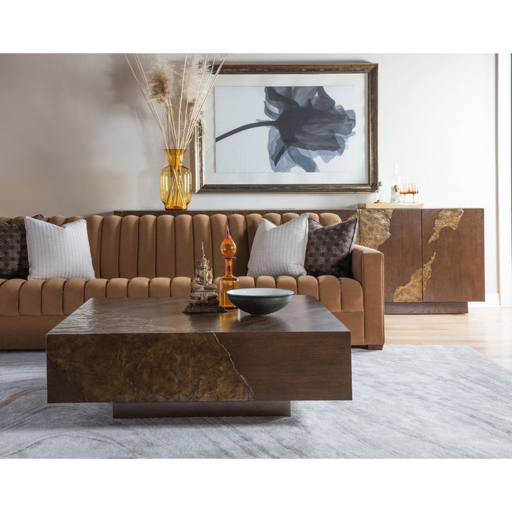 Coffee Tables Contango Square Cocktail Table - Dark Brown
