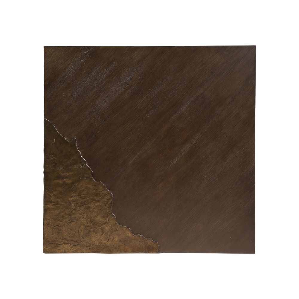 Contango Square Cocktail Table - Dark Brown