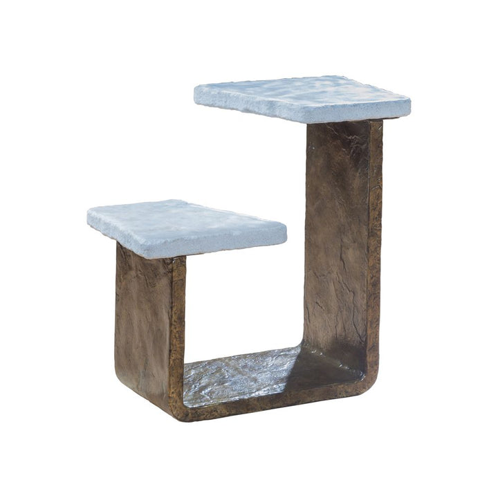 Side Tables Contango Tiered Spot Table - Dark Brown
