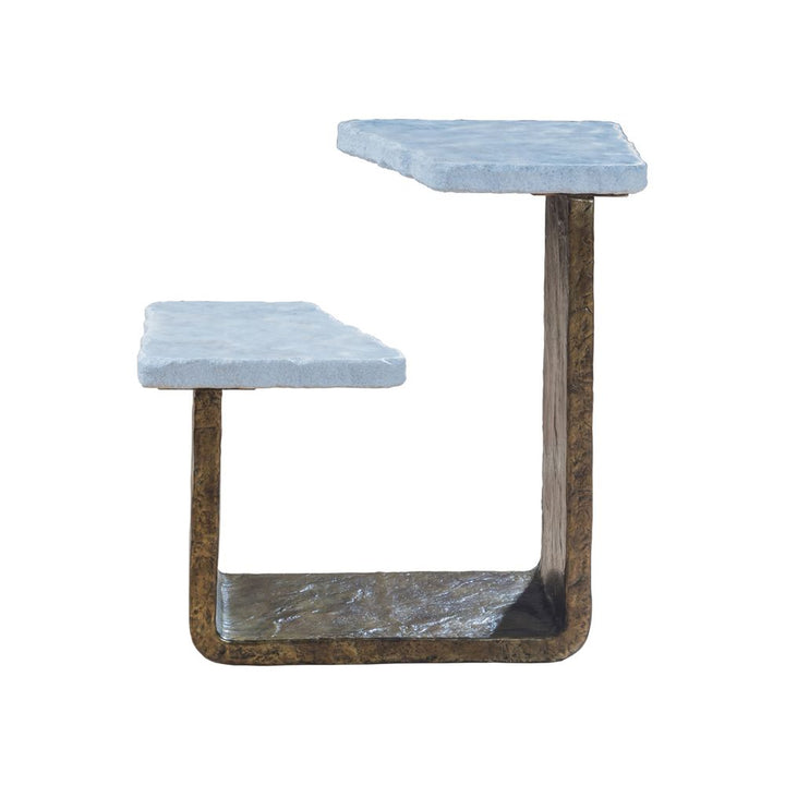 Side Tables Contango Tiered Spot Table - Dark Brown