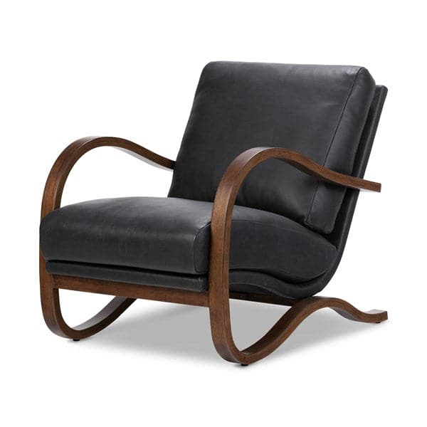 Paxon Chair-Four Hands-FH-234043-003-Lounge ChairsBrickhouse Black-7-France and Son