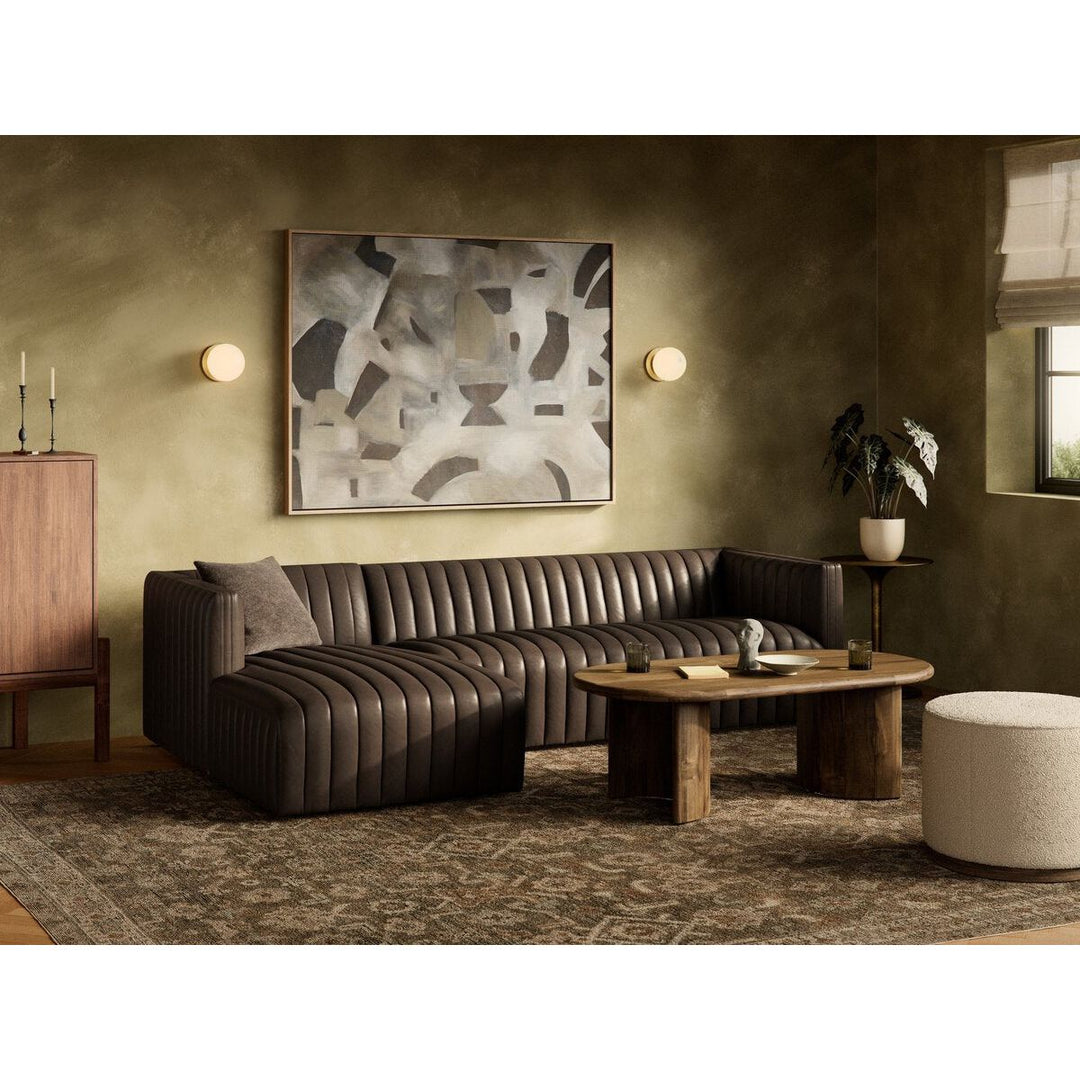 Donovan 2-Piece Sectional - Left Chaise - Deacon Wolf - 105"