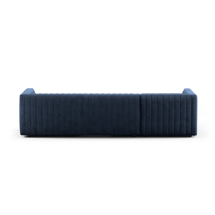 Donovan 2-Piece Sectional - Left Chaise - Sapphire Navy - 105"