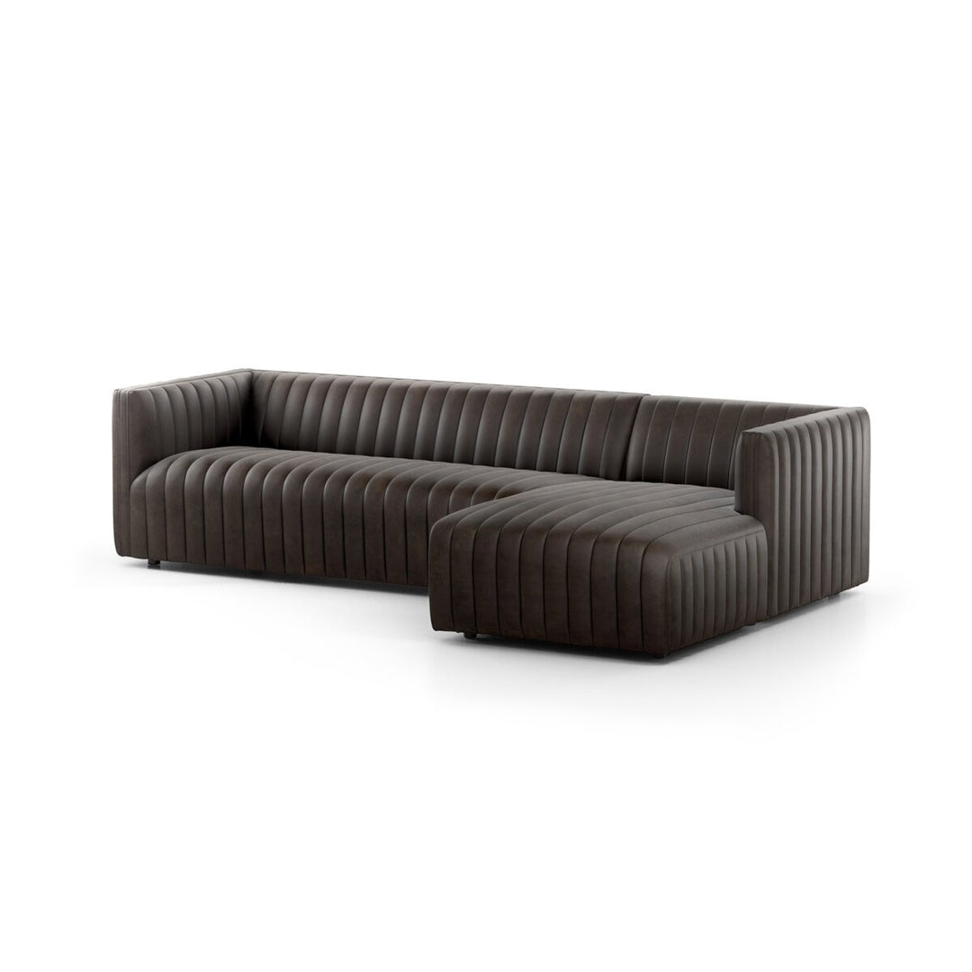 Donovan 2-Piece Sectional - Right Chaise - Deacon Wolf - 105"