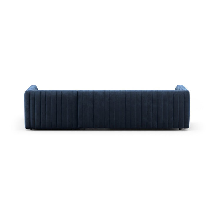 Donovan 2-Piece Sectional - Right Chaise - Sapphire Navy - 105"