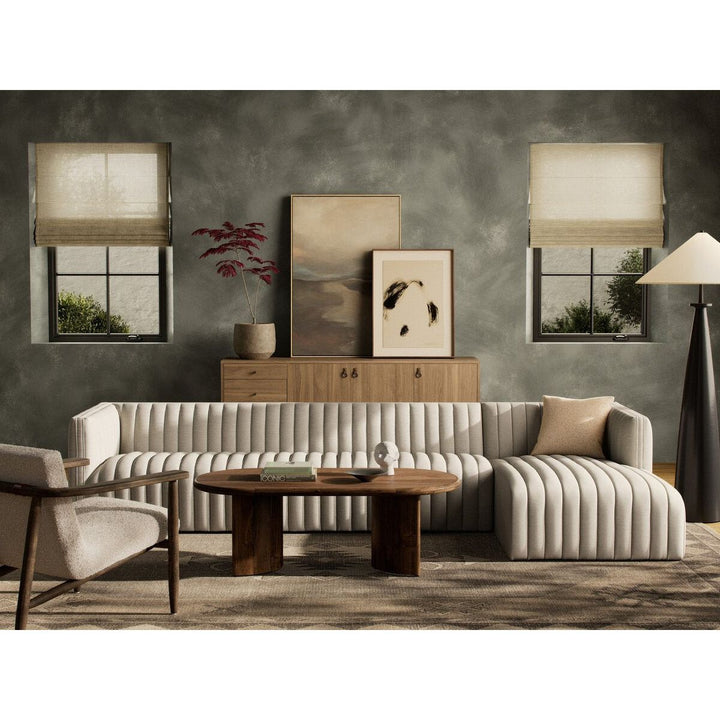 Donovan 2-Piece Sectional - Right Chaise - Dover Crescent - 126"