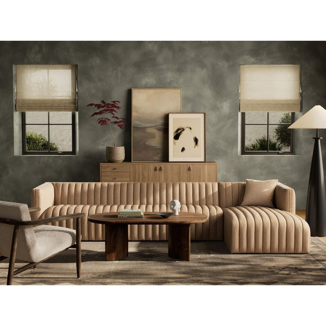 Donovan 2-Piece Sectional - Right Chaise - Palermo Drift - 126"