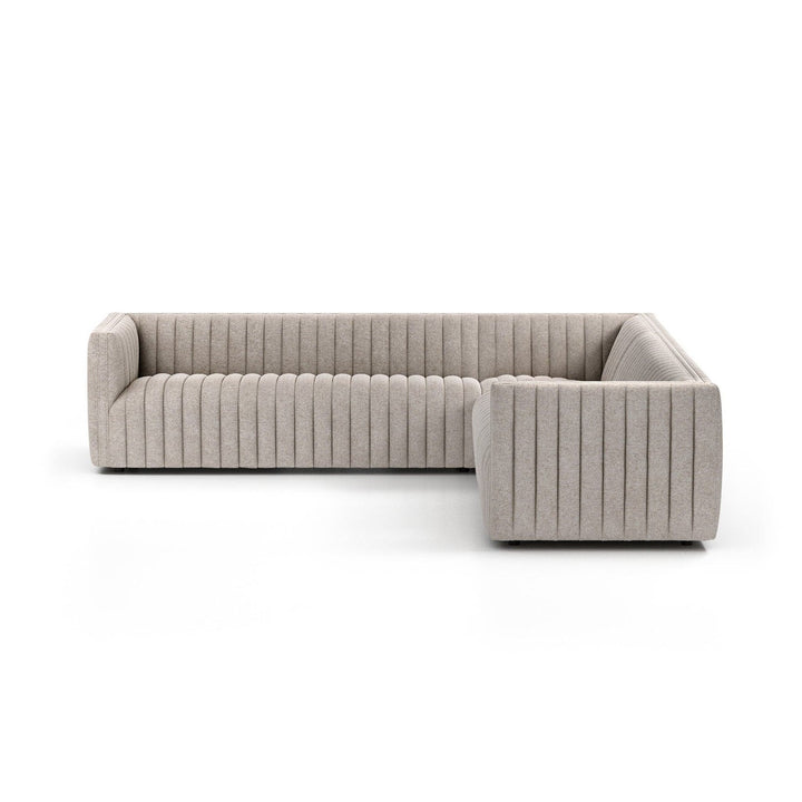 Alexander Channel Tufted 3-Piece Corner Sectional - Orly Natural - 105"