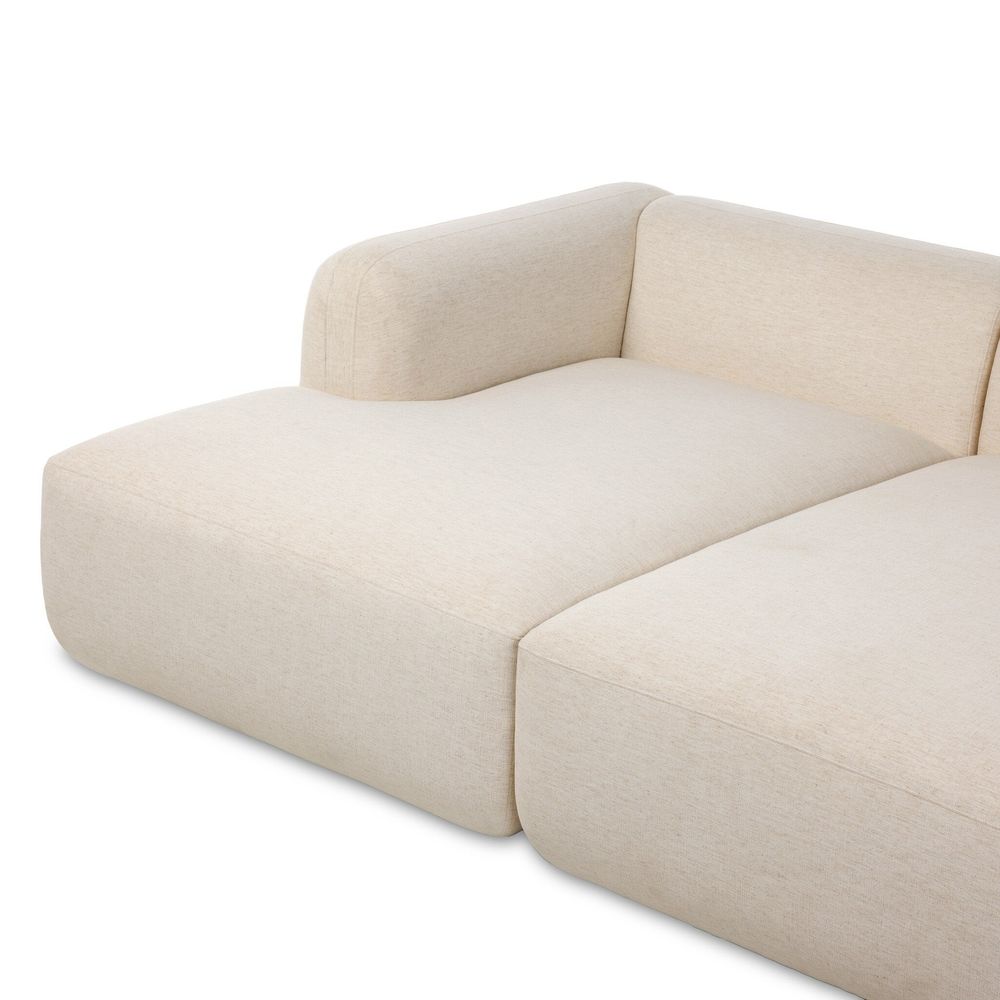 Nara 2Pc Media Lounger - Crypton Nomad Snow