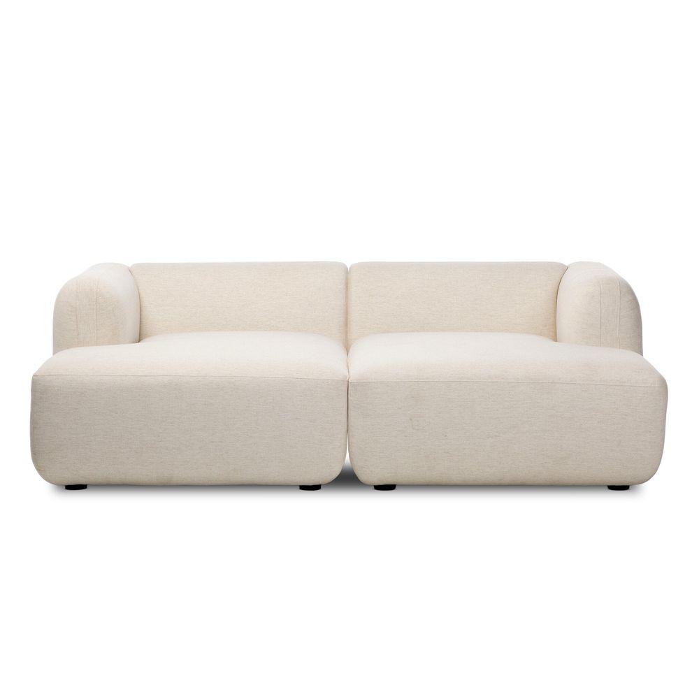 Sectionals Nara 2Pc Media Lounger - Crypton Nomad Snow