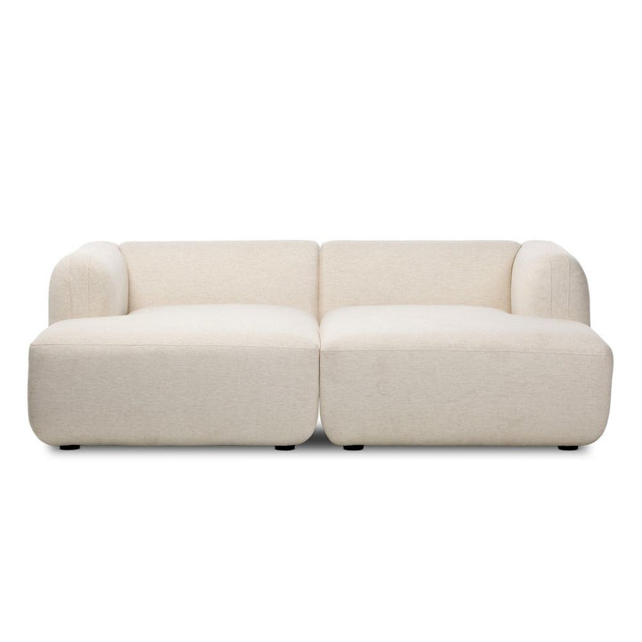 Sectionals Nara 2Pc Media Lounger - Crypton Nomad Snow
