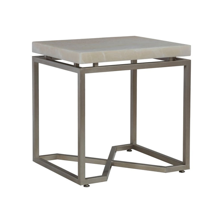 Side Tables Vara Rectangular End Table - Champagne