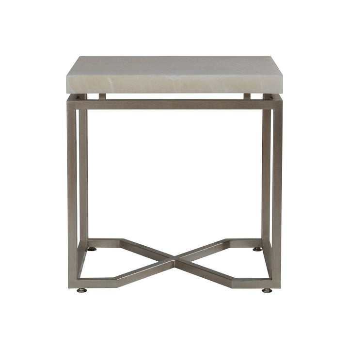 Side Tables Vara Rectangular End Table - Champagne