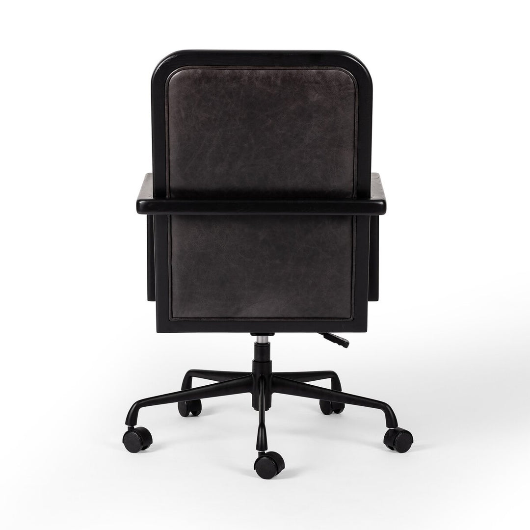 Macy Desk Chair - Brushed Ebony