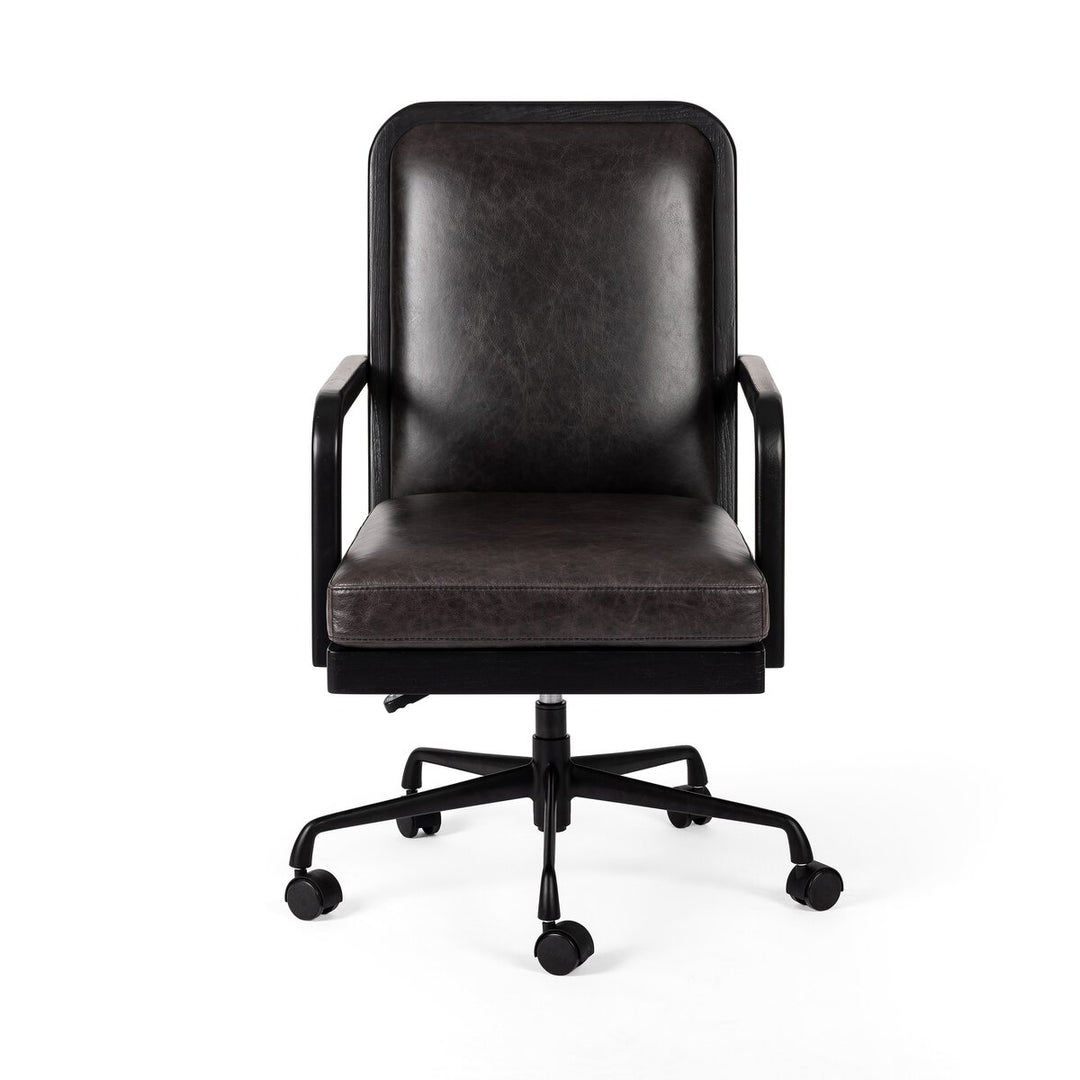 Macy Desk Chair - Brushed Ebony