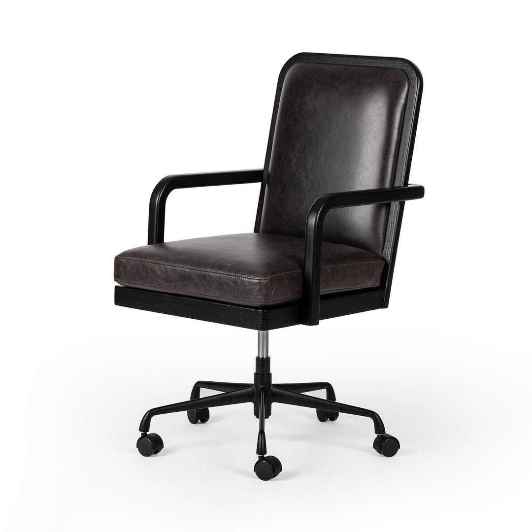 Macy Desk Chair - Brushed Ebony