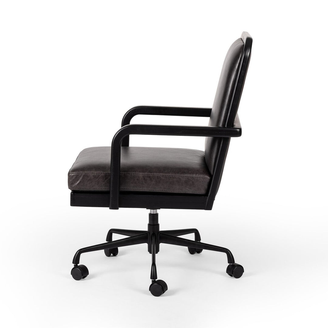 Macy Desk Chair - Brushed Ebony