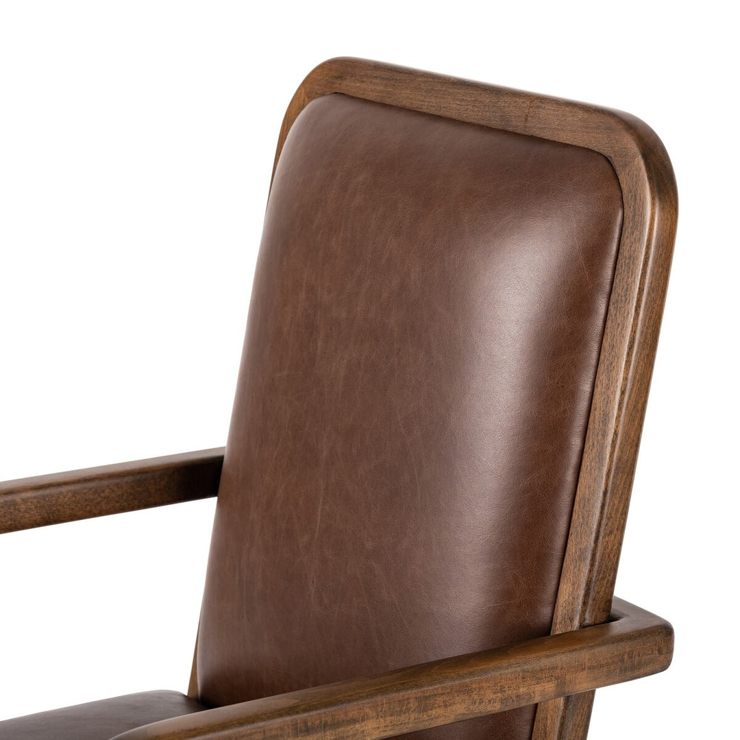 Macy Desk Chair - Sienna Brown