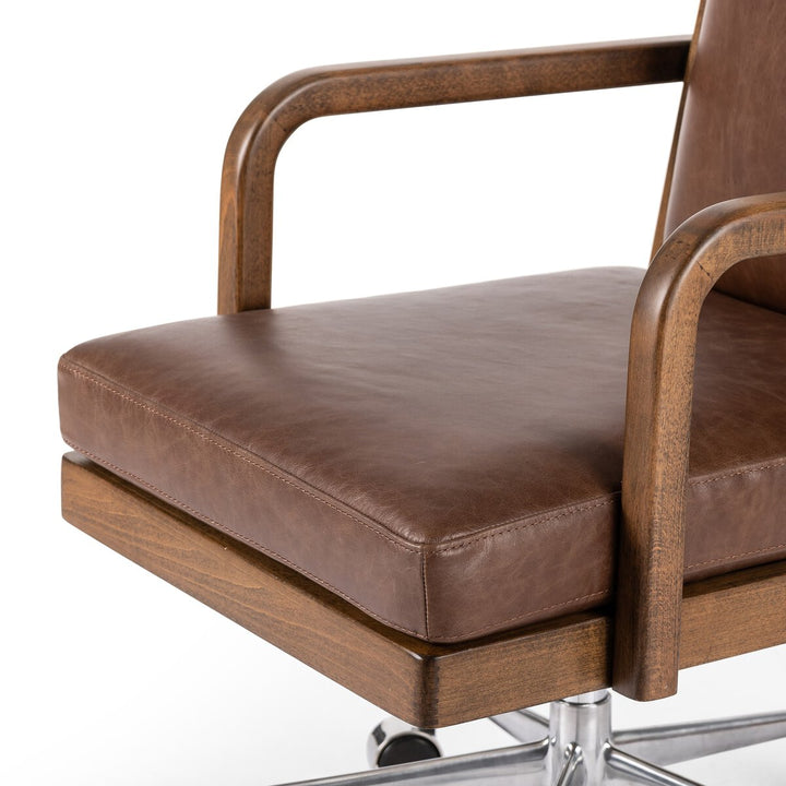 Macy Desk Chair - Sienna Brown