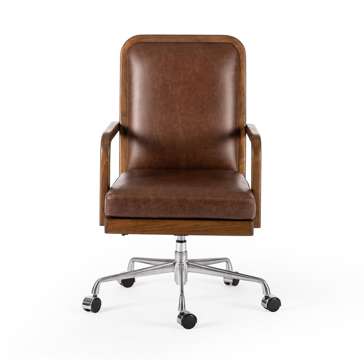 Macy Desk Chair - Sienna Brown