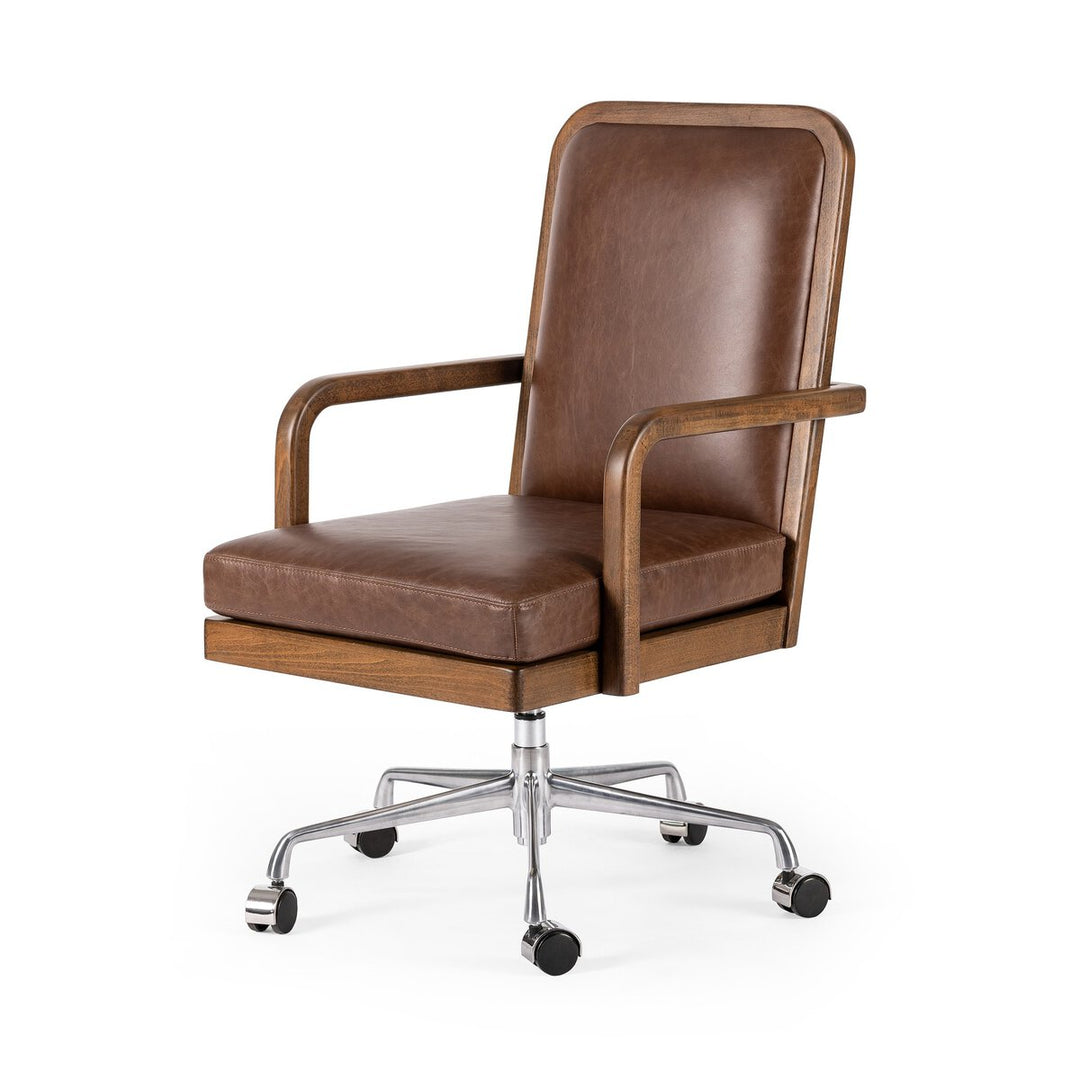 Macy Desk Chair - Sienna Brown