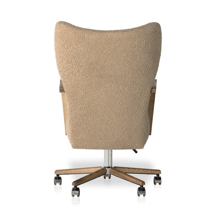 Thatcher Desk Chair - Sheepskin Camel