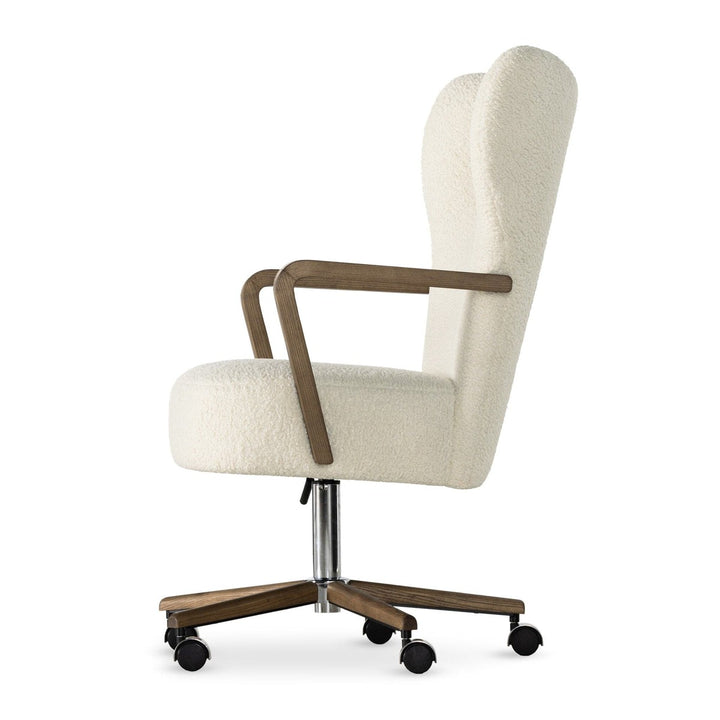 Thatcher Desk Chair - Sheepskin Natural