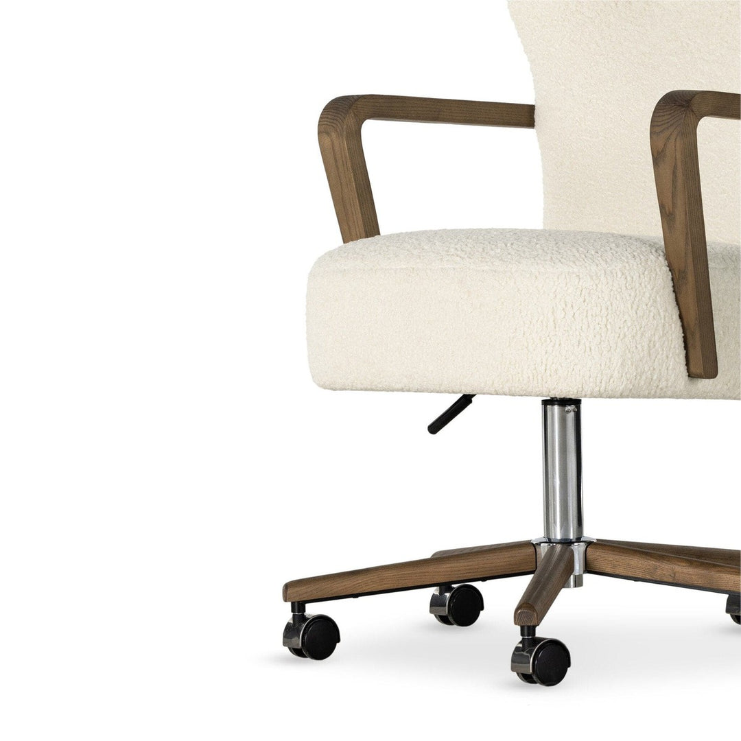 Thatcher Desk Chair - Sheepskin Natural