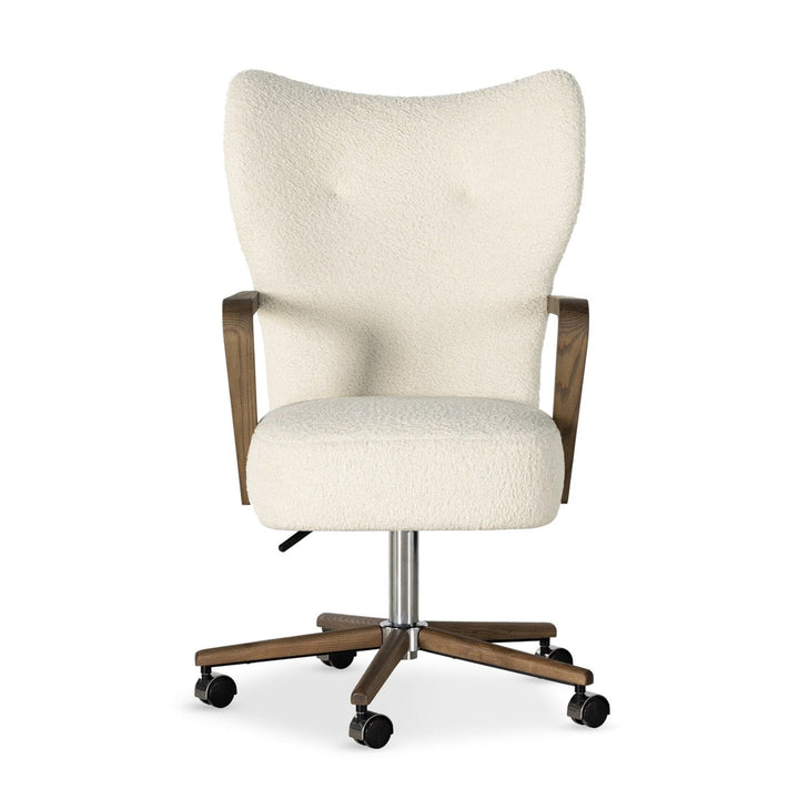 Thatcher Desk Chair - Sheepskin Natural