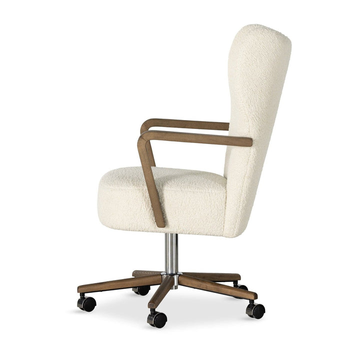 Thatcher Desk Chair - Sheepskin Natural